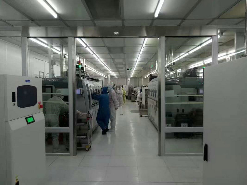 BYD车间多堂自动门